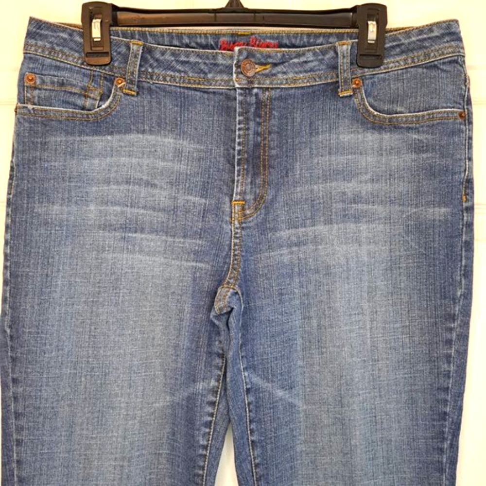 Bisou Bisou Flared Jeans Size 14 - Picture 3 of 7